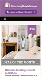 Mobile Screenshot of charminghotelseurope.com